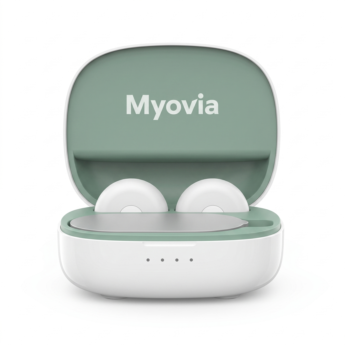 Myovia Deep Correction System - wireless NMES charging case with two host units